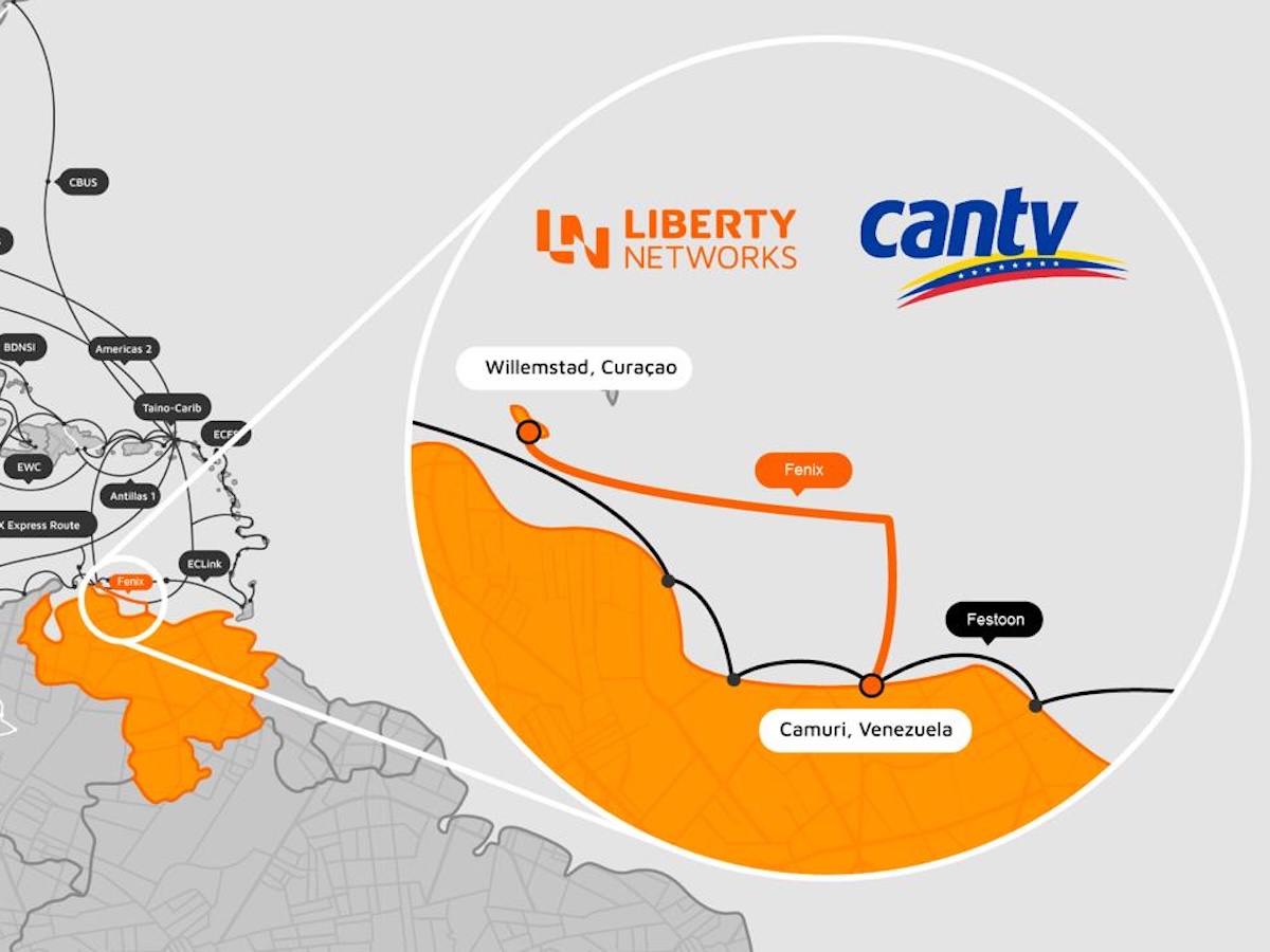 Liberty and CANTV to build subsea cable linking Curaçao and Venezuela