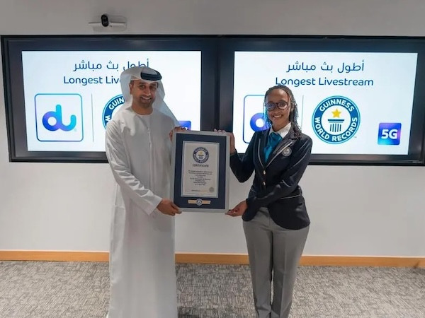 Du and TikTok set Guiness world record with 48-hour 5G livestream