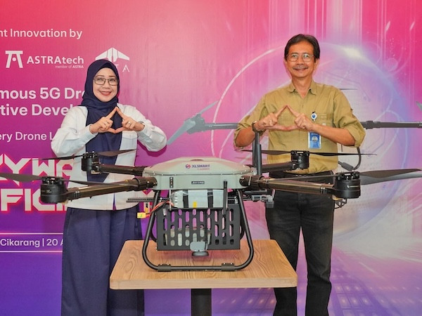 XLSmart, ASTRAtech develop 5G delivery drone for manufacturers