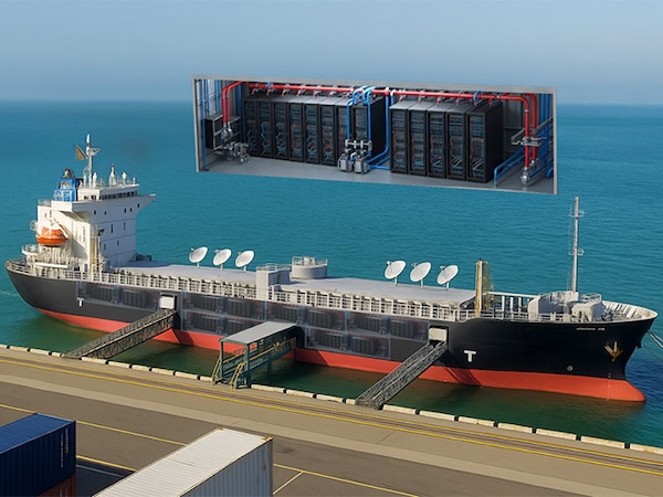 Hitachi and MOL plan to convert old ships into floating data centres