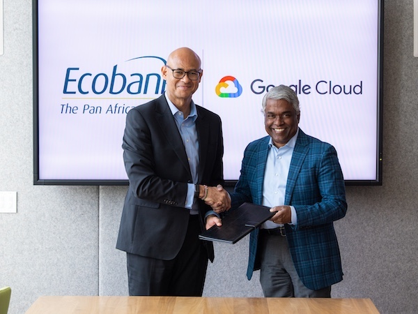 Ecobank and Google Cloud collaborate on financial services in Africa