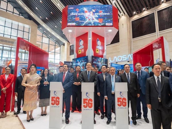 Lao Telecom launches 5G (again) with wider coverage in Vientiane
