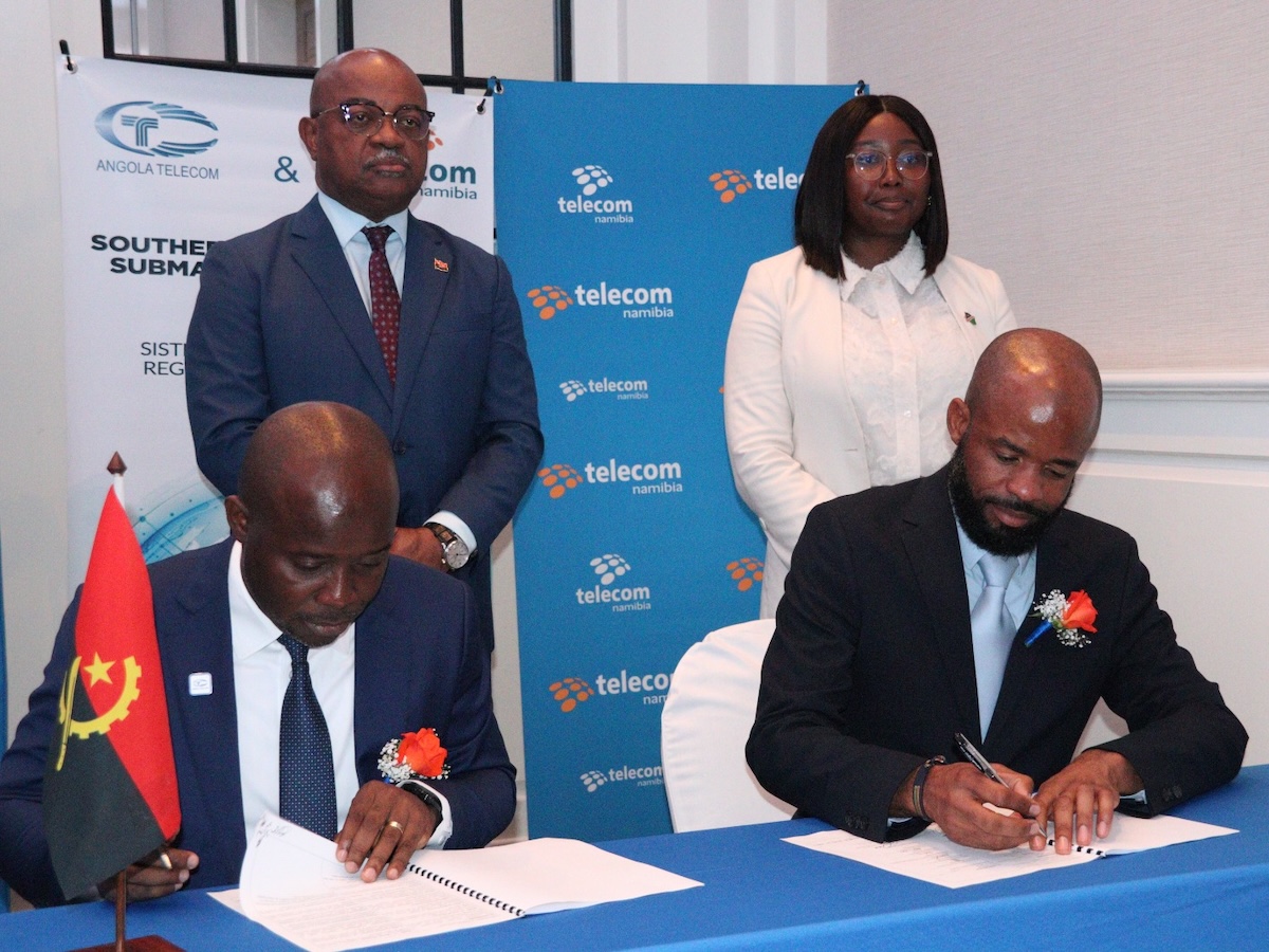 Telecom Namibia and Angola Telecom cooperate on subsea connectivity