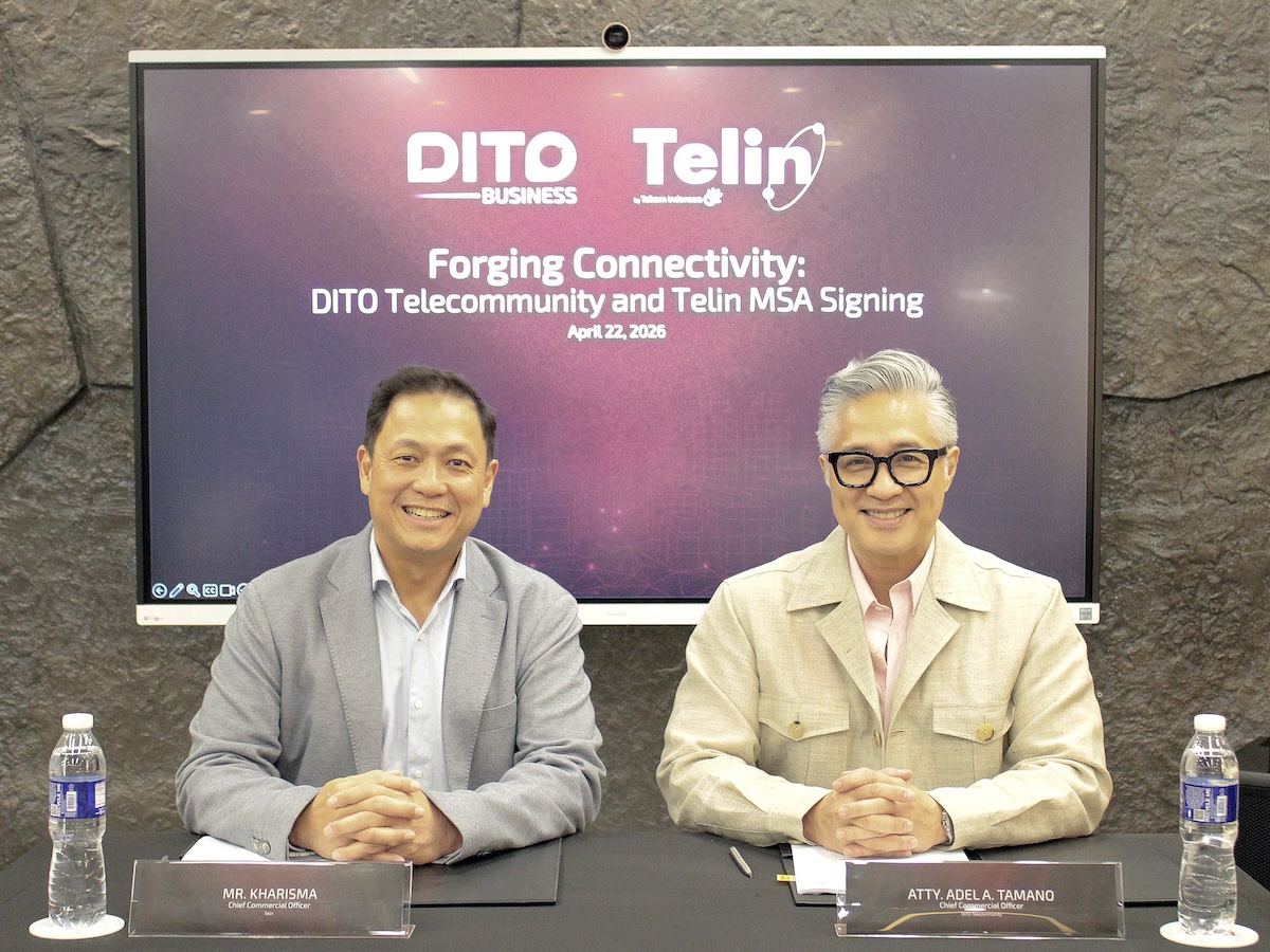 Telin and DITO form cross-border connectivity partnership