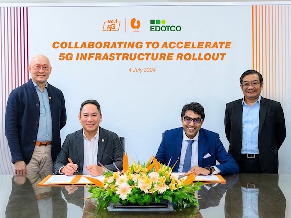 U Mobile, Edotco sign deal to speed up rollout of second 5G network