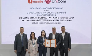 U Mobile, China Unicom in tech tie-up to boost Malaysia-China ties