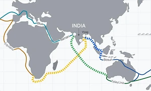 Google plans three new subsea cables to support Indian AI hub