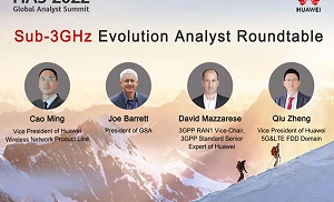 Huawei advocates Gigaband solutions for sub-3GHz evolution access for Ubiquitous 5G