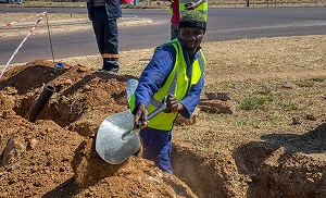 Are there alternatives to building out fibre in Africa?