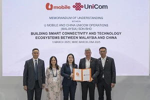 U Mobile, China Unicom in tech tie-up to boost Malaysia-China ties