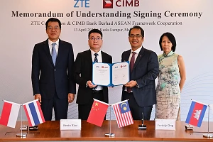 ZTE and CIMB Expand Strategic Partnership to Support 5G Deployment and Digital Infrastructure across ASEAN