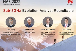Huawei advocates Gigaband solutions for sub-3GHz evolution access for Ubiquitous 5G